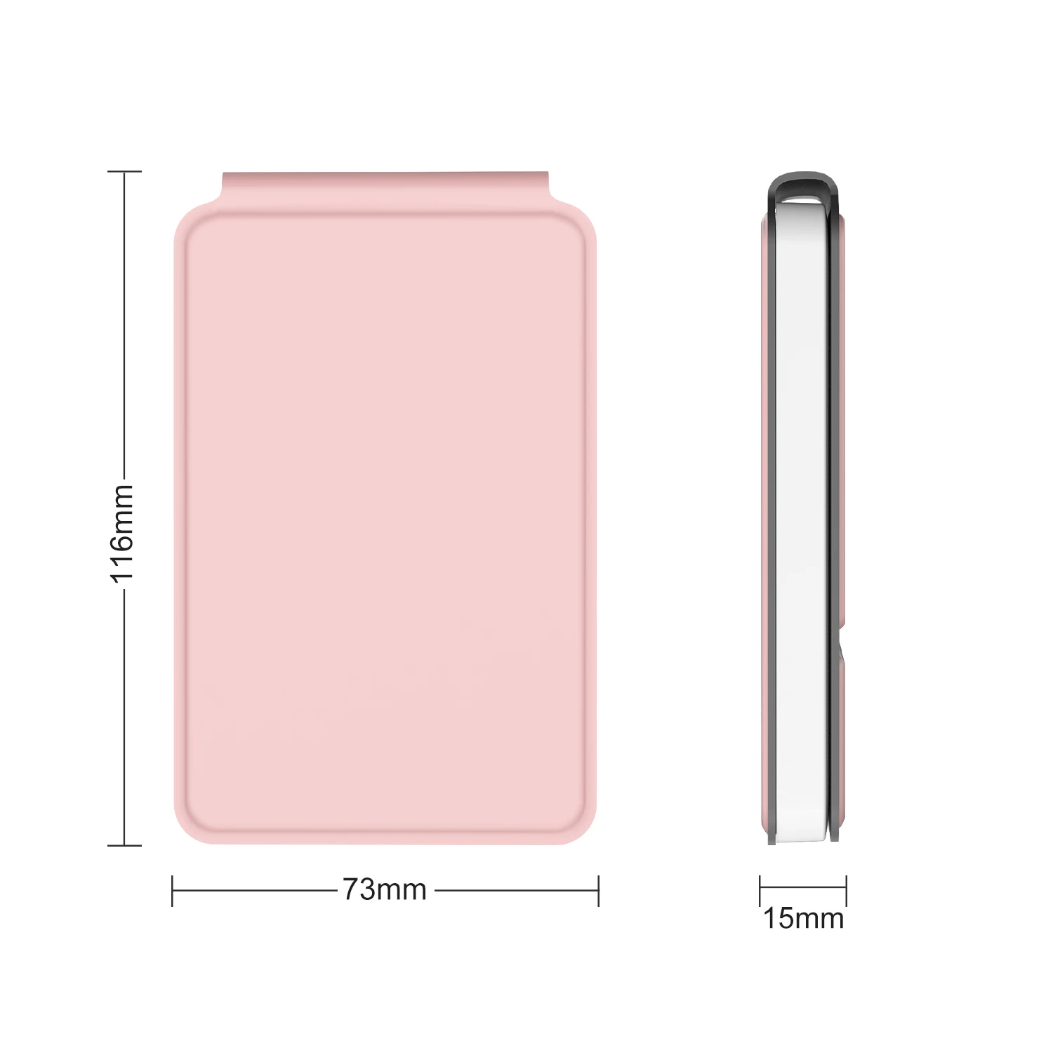 Cute LED Light Pocket Purse Hand Held Portable Folding Small Mini Makeup Mirror with PU Leather Case Cover