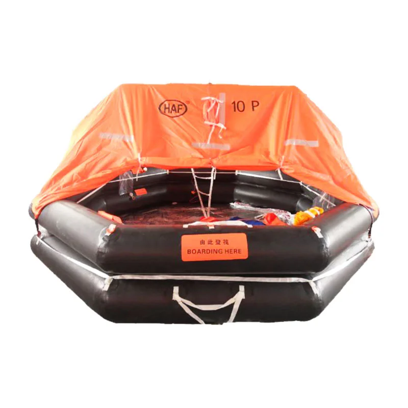 Overboard Inflatable Liferaft SOLAS certified Type A inflatable liferaft