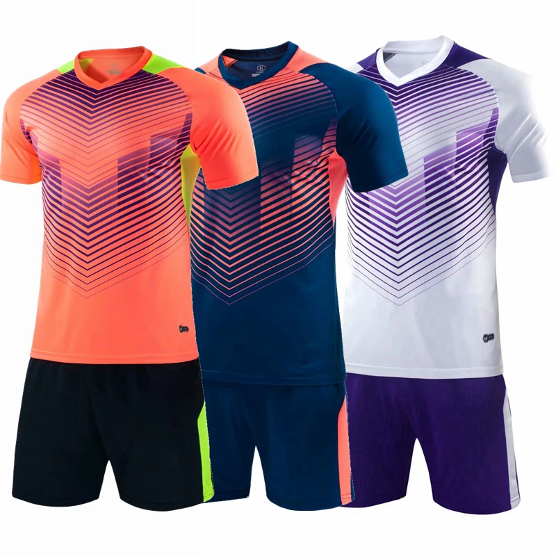 Custom football jersey sublimated thai quality football shirt maker soccer jersey set