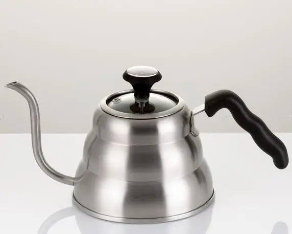 1.0L Stainless Steel Pour Over Coffee Drip Kettle Gooseneck Tea Pot