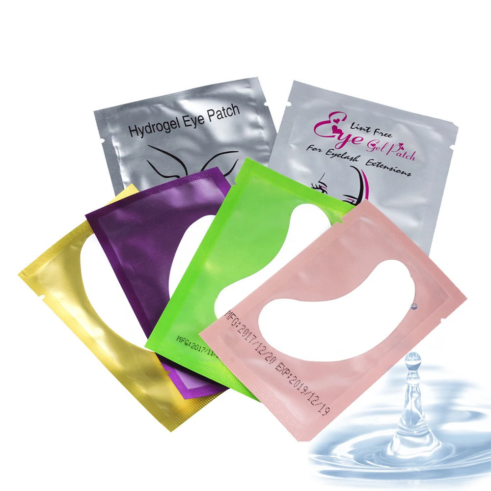 Набор гелевых патчей для наращивания ресниц, безворсовые патчи под гидрогелевые маски для глаз, инструмент для красоты