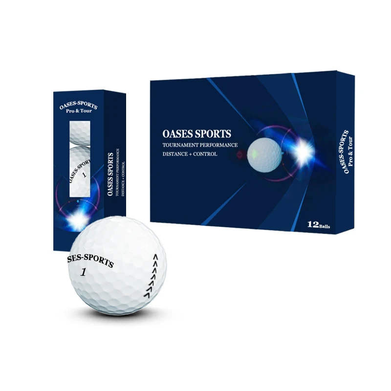 Wholesale Custom Gift Box Package USGA Conforming Surlyn Urethane Golf Ball for Tour