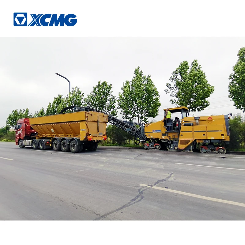 XCMG Bulk Grain Transport Semi-Trailer XLY245B for Transport of Hot Asphalt Milled Material Sandy Gravels for Sale