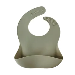 Manufacturer Wholesale Waterproof Custom Printed Logo Cartoon Silicone Baby Bib