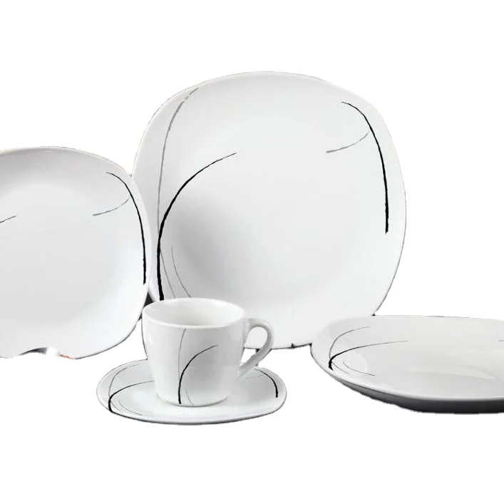 Поставка с завода, набор фарфоровой посуды 20 шт./сервис для 4 тарелок