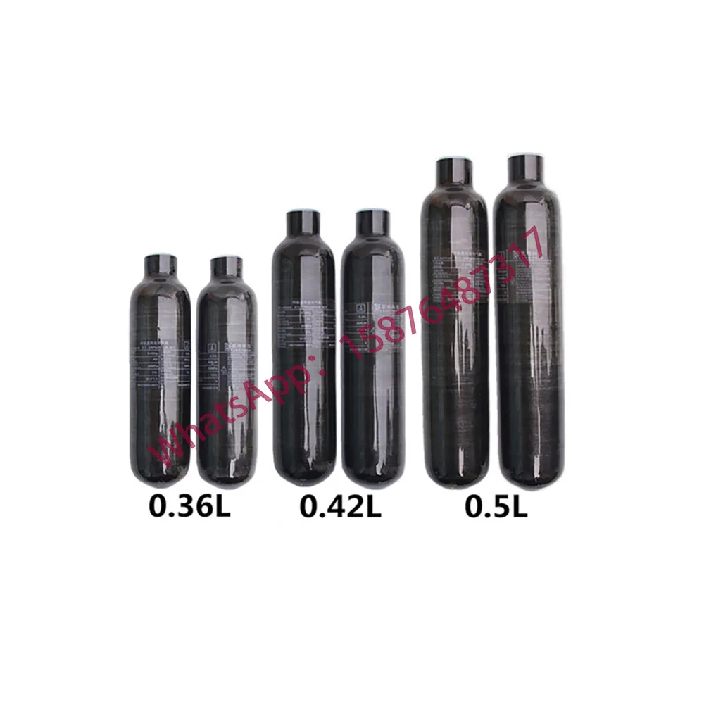High-Pressure Aluminum Fish Tank Oxygen Cylinders, Thickened Explosion-Proof Mountaineering And Diving Oxygen Cylinders