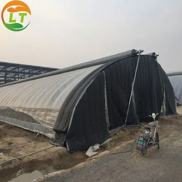 Good shading effect heat preservation can be automatically adjusted system blackout greenhouse