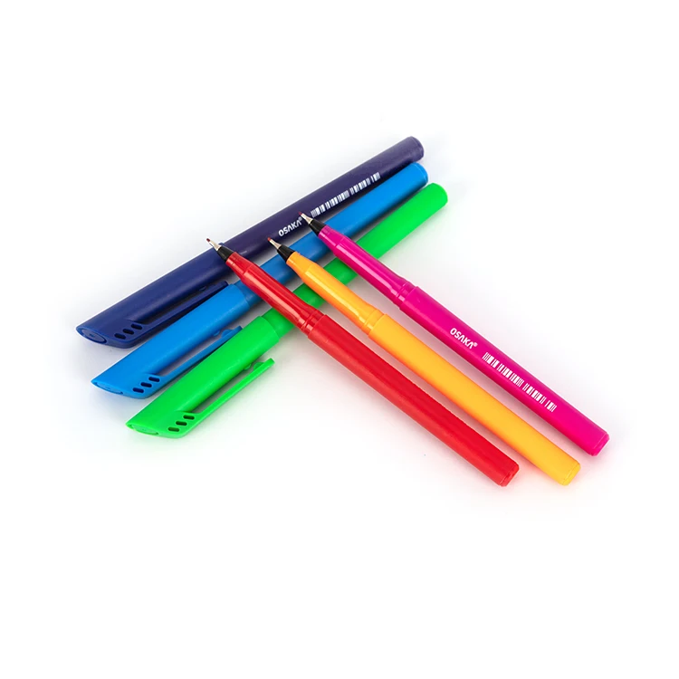 Тонкий наконечник цветной карандаш 0 4 мм 10/12 тонкая с зажимом