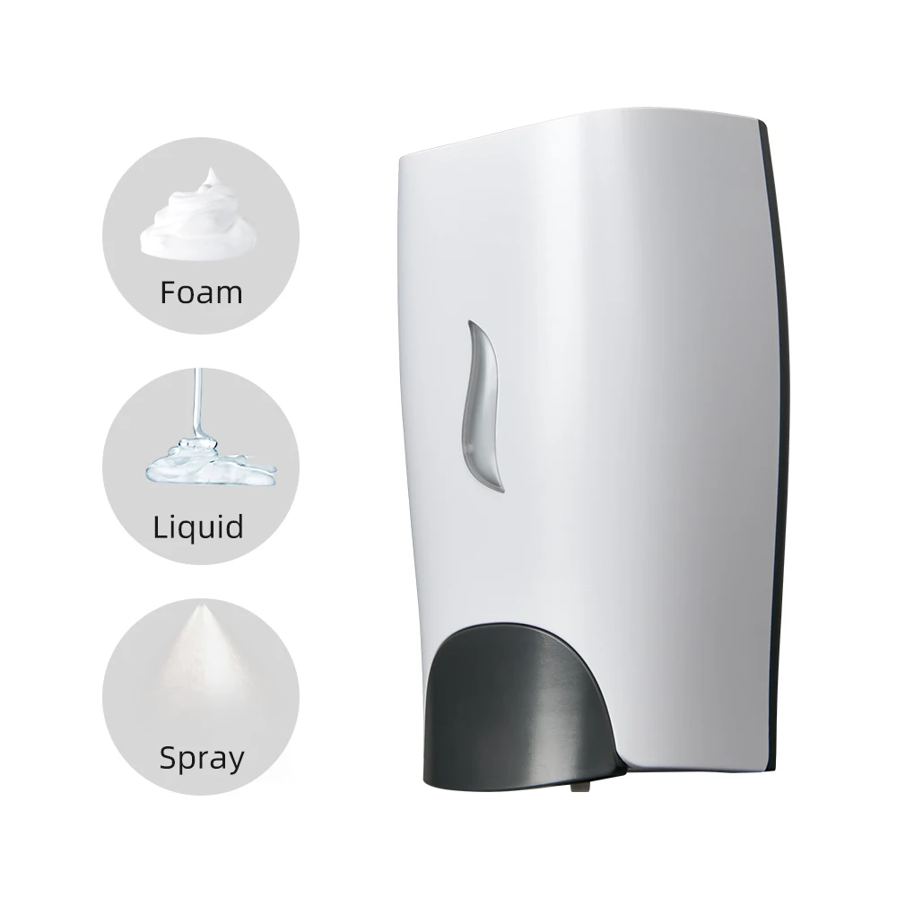 Adjustable dose hospital ABS plastic gel hand sanitizer dispenser Wall Mount liquid Soap Dispenser automatic soap dispenser