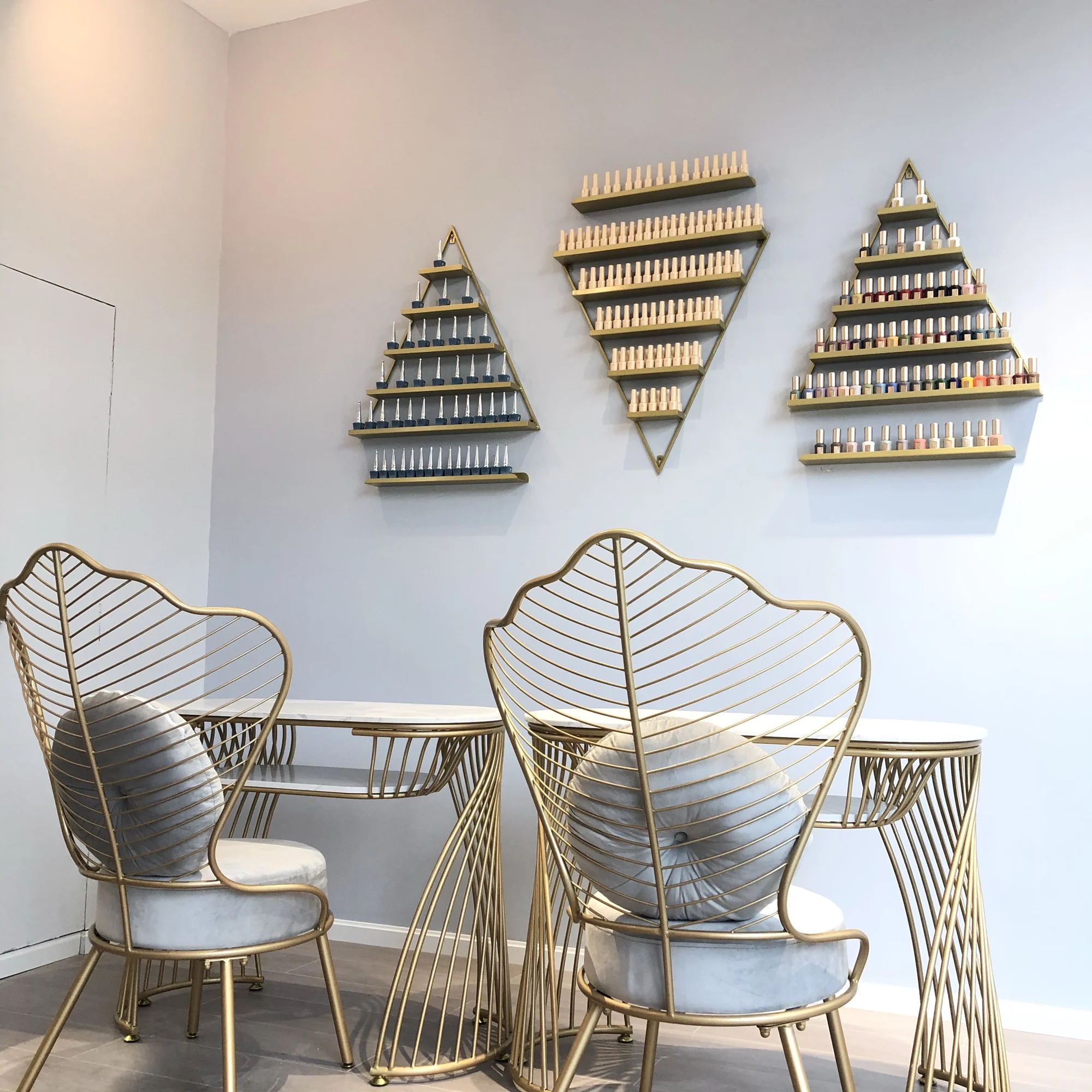 Beauty top Factory Acrylic Custom Detachable Nail Polish Holder Paint Organizer Display Storage Stand Rack display racks