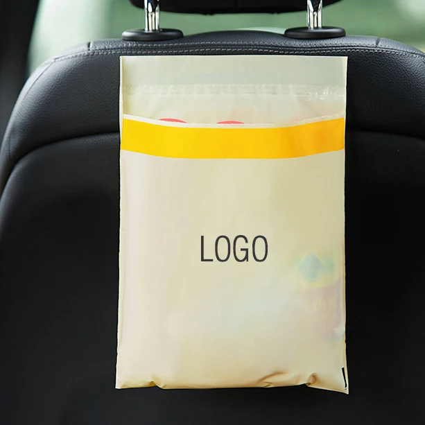 Disposable Car Trash Bags Portable Removable Self-Adhesive Car Garbage Bags