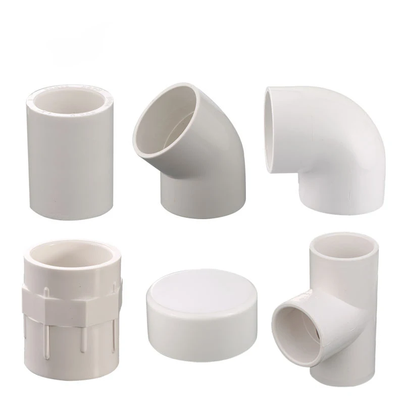Wholesale high quality corrosion resistant high pressure plastics All SIZE All ITEMS PVC SCH40 Pipe Fittings
