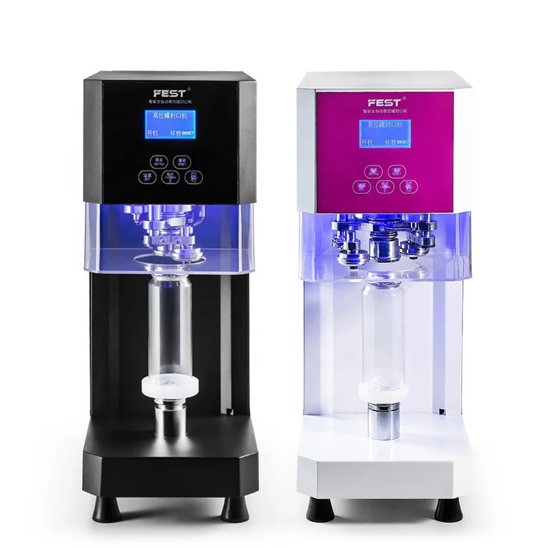 Intelligent commercial boba tea shop cafe use can sealer sealing machine for pet plastic aluminum can