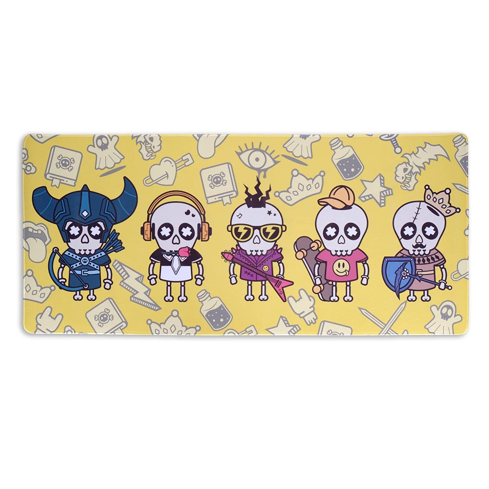 Custom Logo Mouse Pad Printed Gaming  Mousepad Mouse pad Extended Anti-slip Rubber Desk Mat