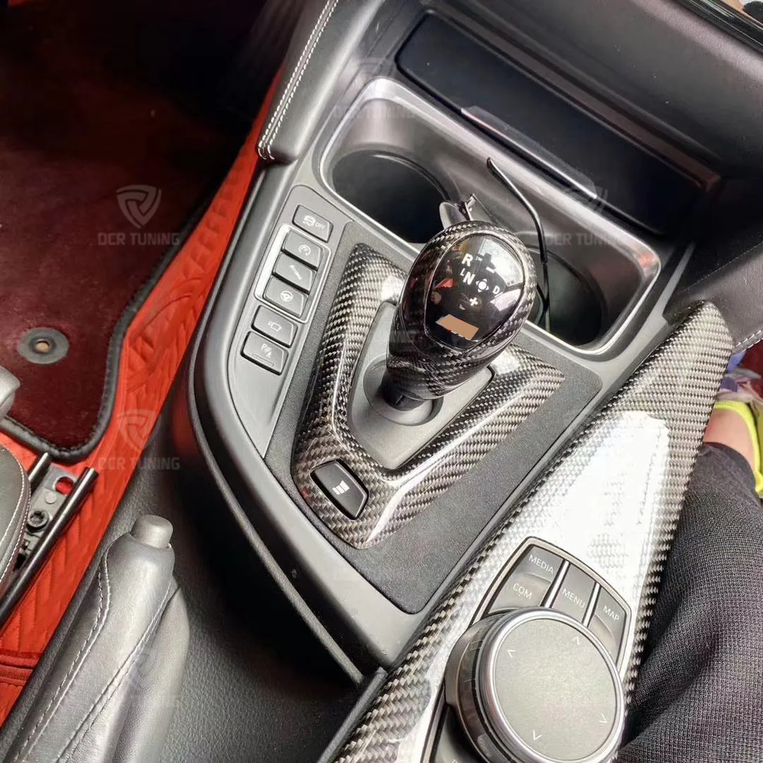  Карбоновая внутренняя отделка для BMW M4 F82 F83 M3 F80 из углеродного волокна автомобильная шестерня объемная сменный