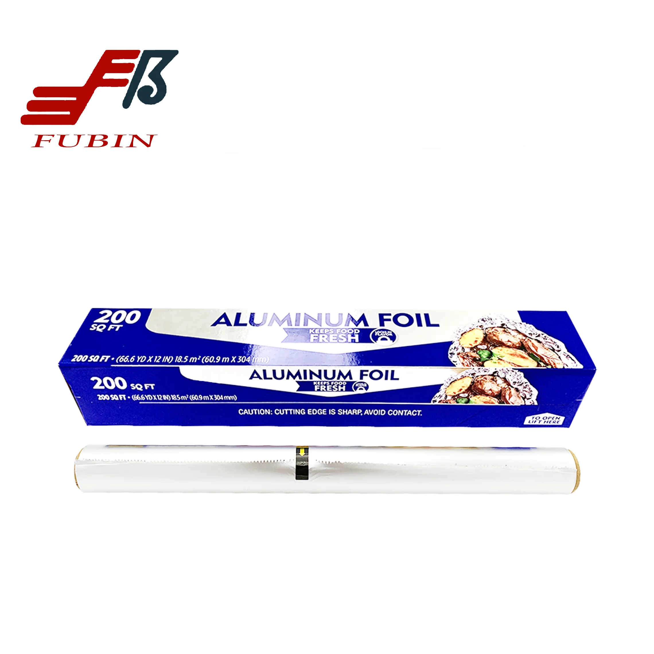food grade heavy duty roll type aluminium foil paper for food packing