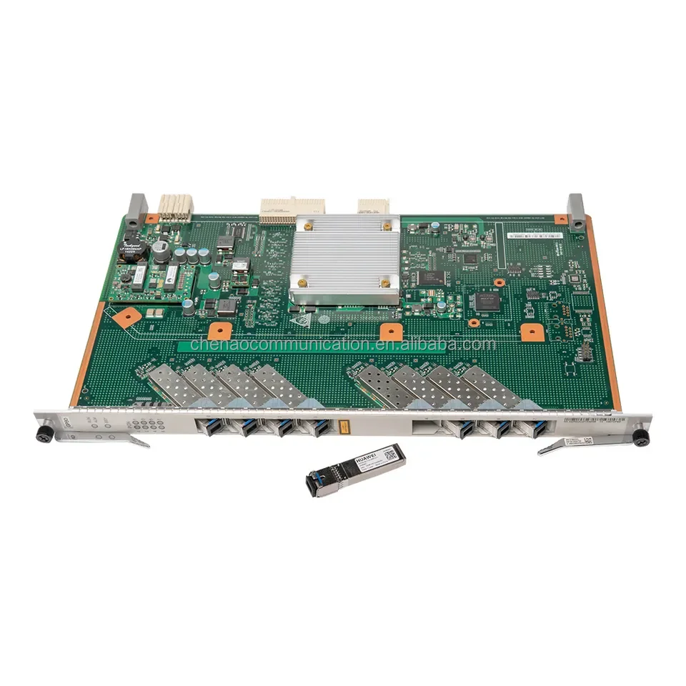 GPBD huawei GPON board with 8 ports  C+ C++ 8 SFP modules H805 H806 H807 Gpbd