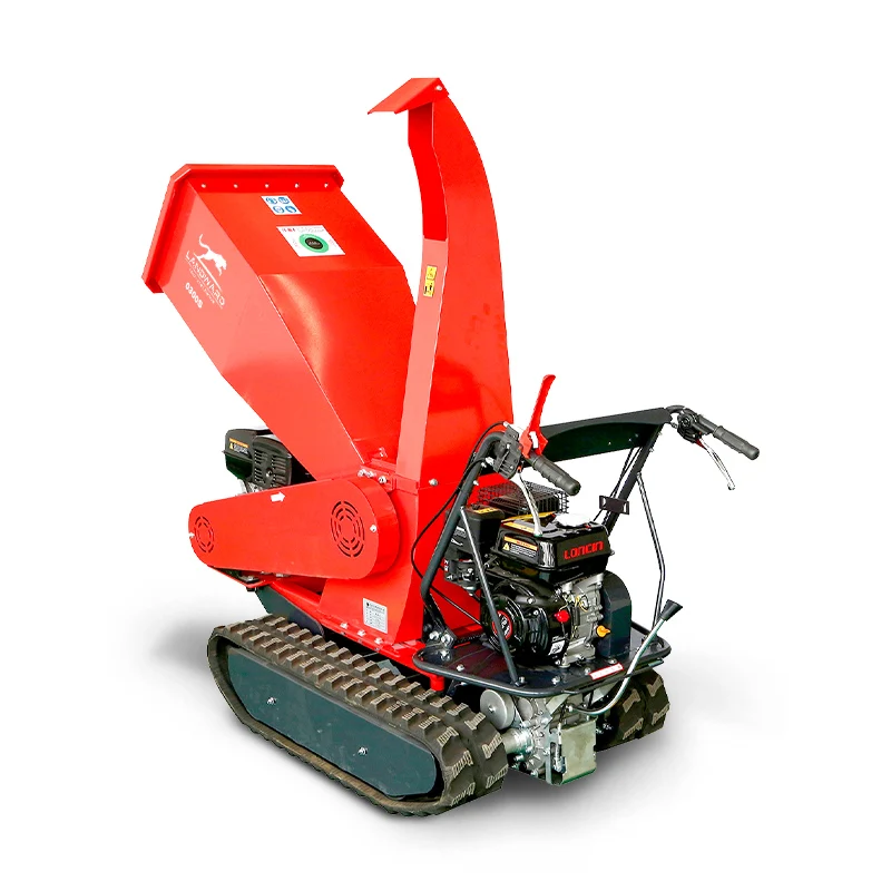 Factory Best Selling Wholesale Branch Chipper Equipment Gas Wood Chipping Machine Branch Shredder