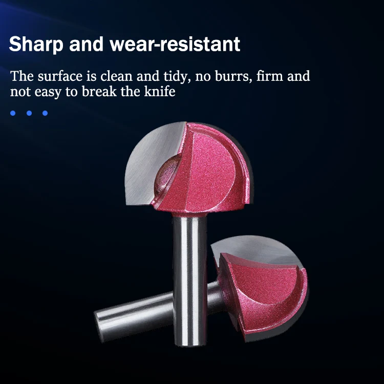 CNC Custom Woodworking Router Bits custom round bottom woodworking bits Tungsten Carbide end mill for wood and acrylic engraving