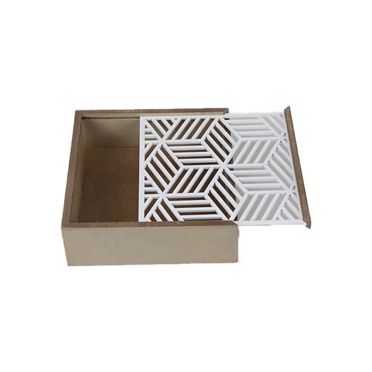 Factory OEM Accept Natural Color Wooden Gift Box Custom Handmade Wooden Box