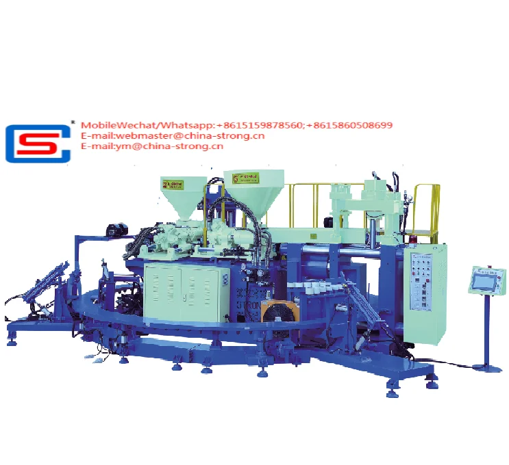 DOUBLE-COLOR RAIN BOOT MOULDING MACHINE(MEN SERIES)