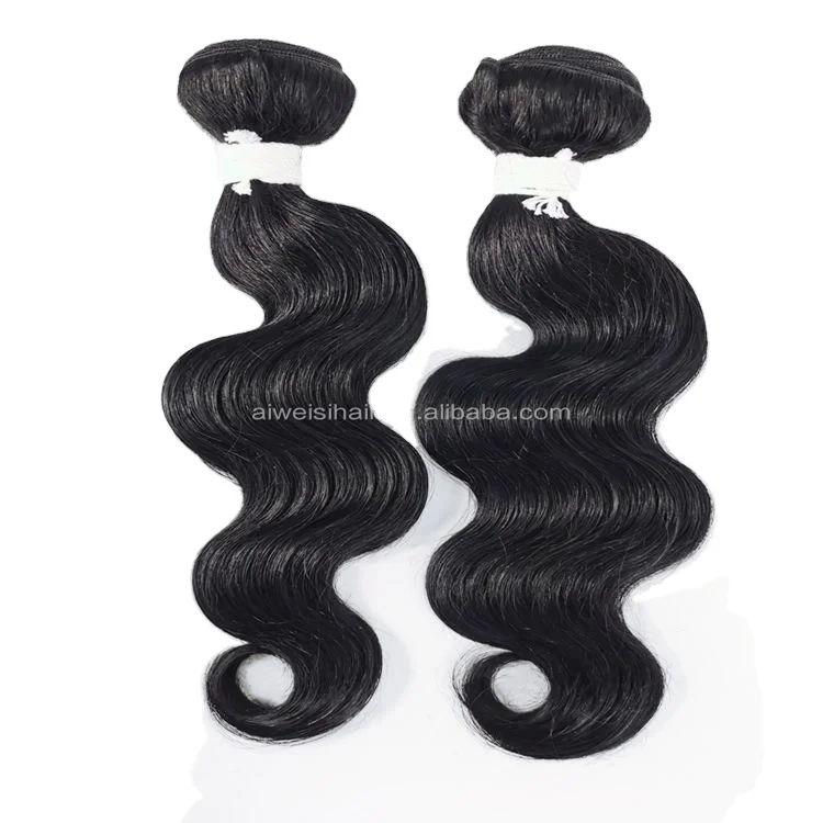 Black Machine Double Weft Bodywave Deep Curly Bundle Hair Bundle Vendors