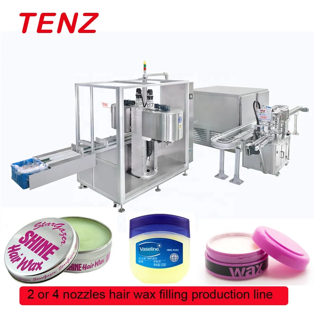 TENZ liquid cream vaseline filling machine the body shop butter bottle for air freshener hot filling machine