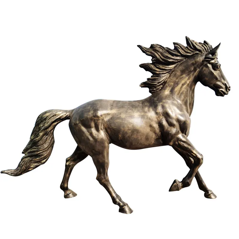 Outdoor modern garden decoration Stainless steel  statue horse sculpture for sale
