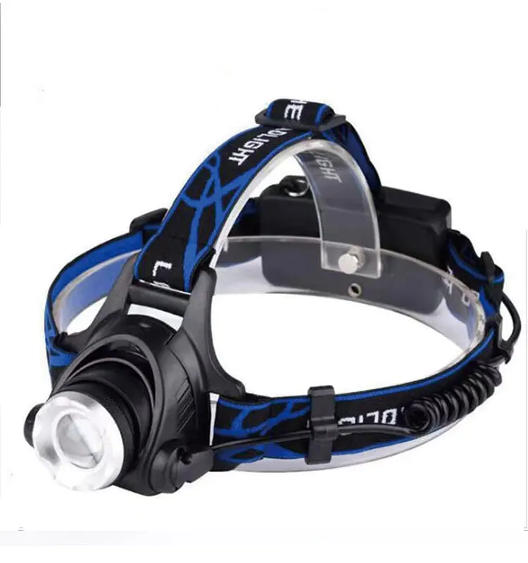 USB Rechargeable Hot sale Outdoor Headlight Waterproof T6 LED Camping Headlamp Head Torch Flashlight for Fishing Hunting