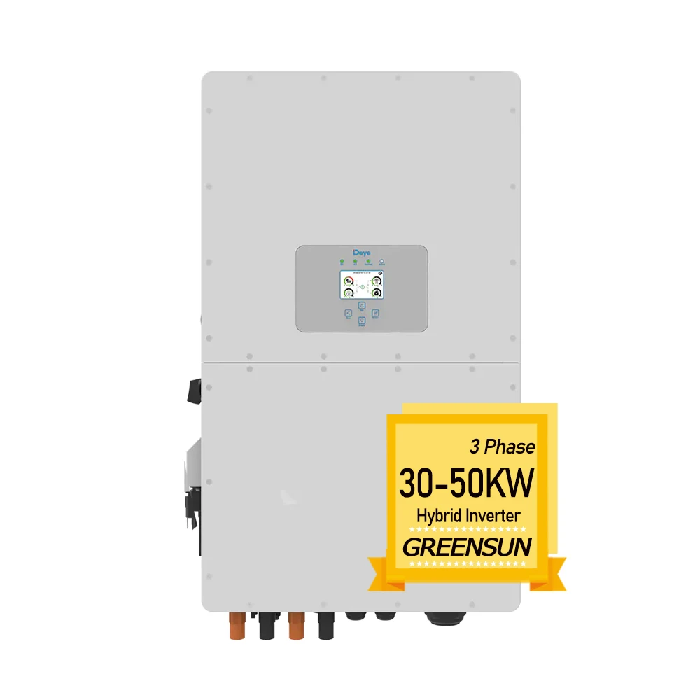 Deye 100kw inverter three phase hybrid 50kw 100kw 150kw 200kw 300kw string pv power inverter parallel connection with wifi
