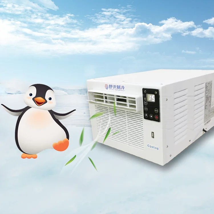 Selling low price 12V 24V dc mini air conditioner for camping