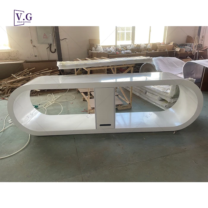 custom made office table design small curved office table working table for home office