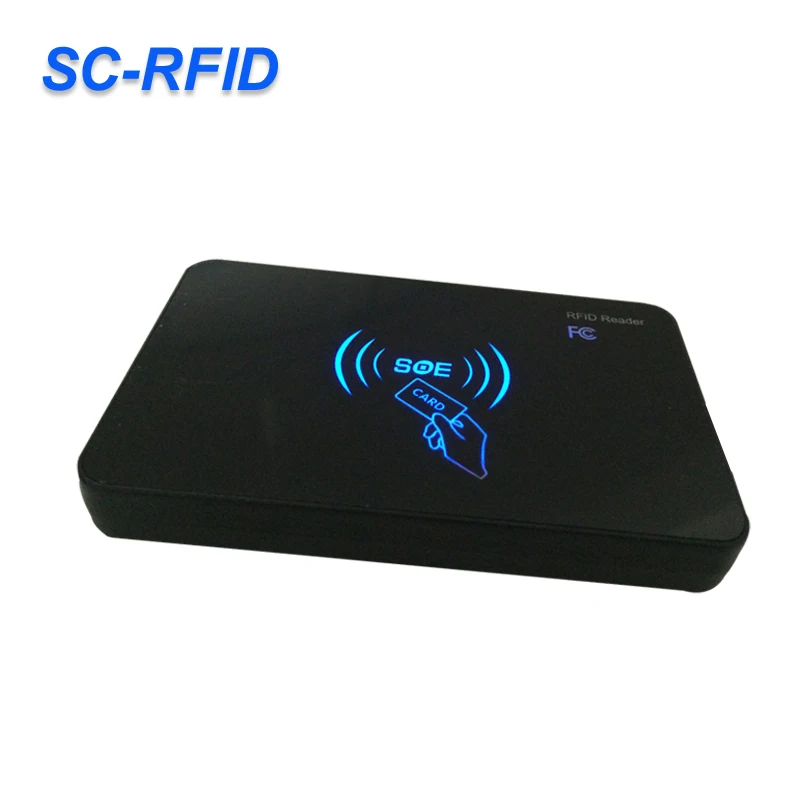 Contactless 13.56mhz/125khz  Rfid NFC Smart Card Reader with USB interface