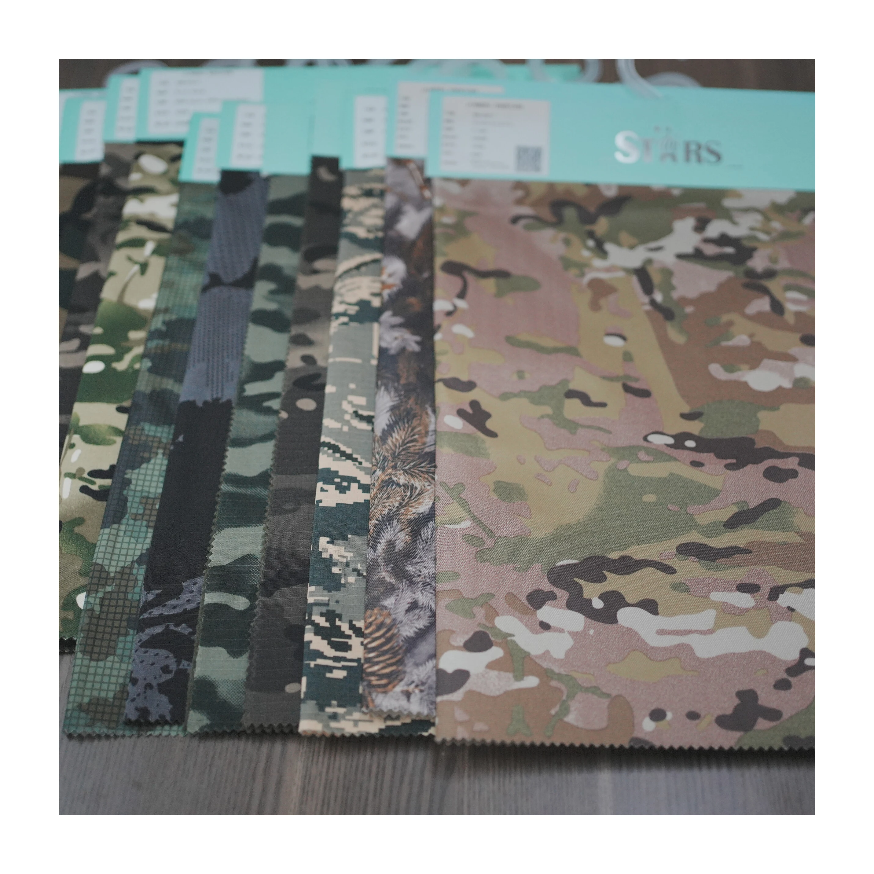 Водонепроницаемая камуфляжная ткань для одежды