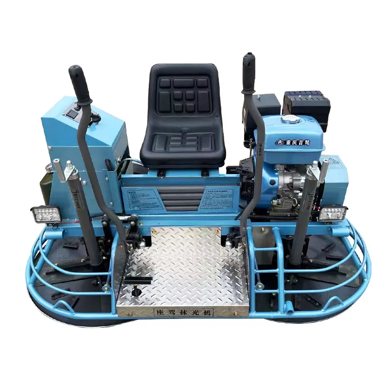 Concrete Power Trowel to Floating the Floor concrete finishing Power Trowel Road machine