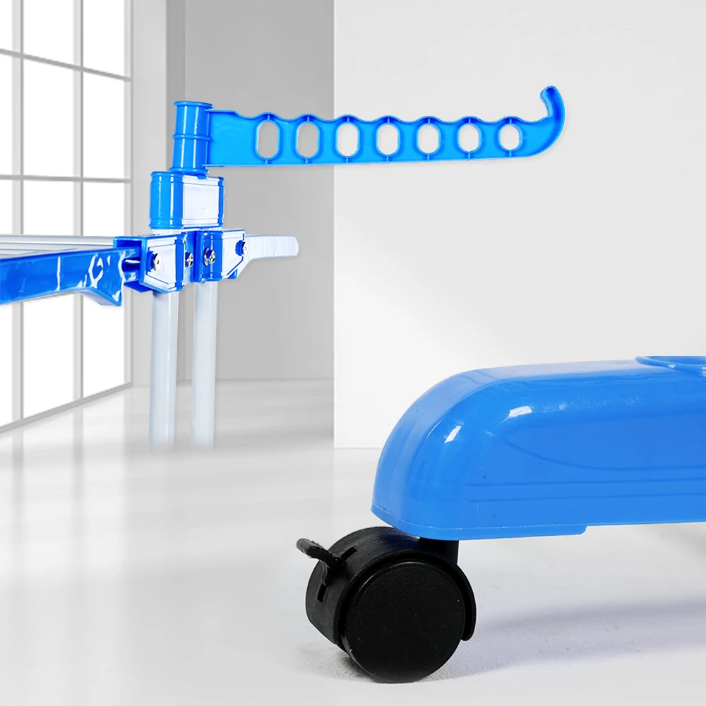 3 яруса кружевных прокатки вешалка для сушки одежды стойки белья с складная форма крыльев в