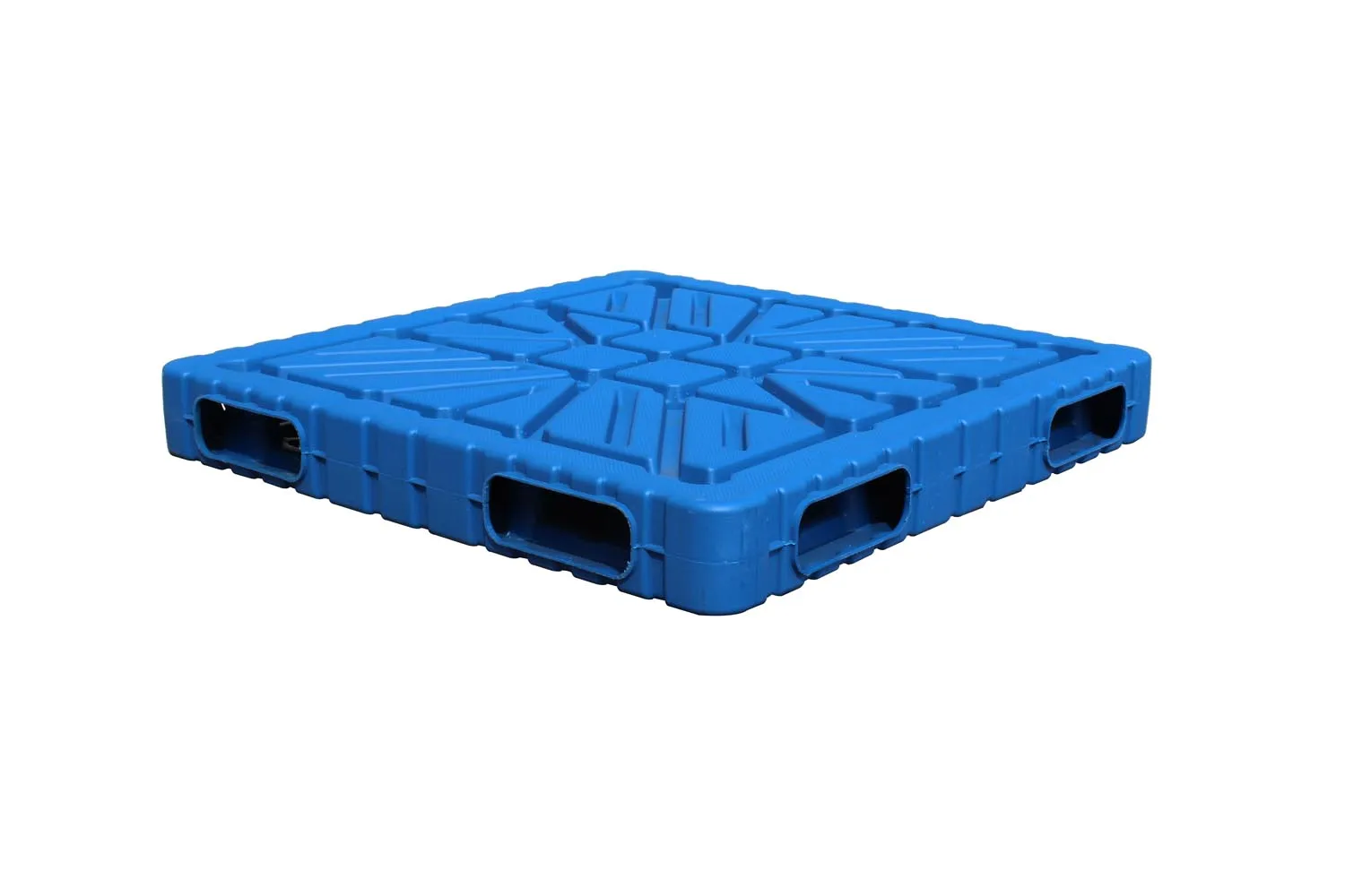 NEXARA Heavy Duty 1210 1200*1100*150mm One-Piece Blow Molding Pallet Warehouse Storage Pallet Rack High Quality Storage Solution