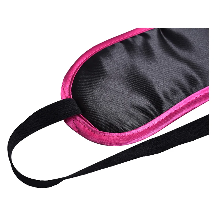 Small size Velvet Soft Colorful Eye Mask Air Freight Eyeshade For Traveling for Kids and children