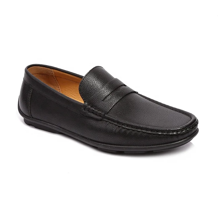 New coming excellent quality big size Penny Loafers shoes for men pure color