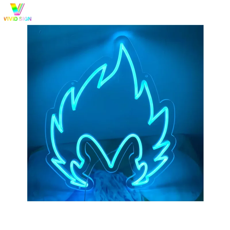 Wholesale silicone tube for led light lamps rgb party decorations open custom neon sign goku