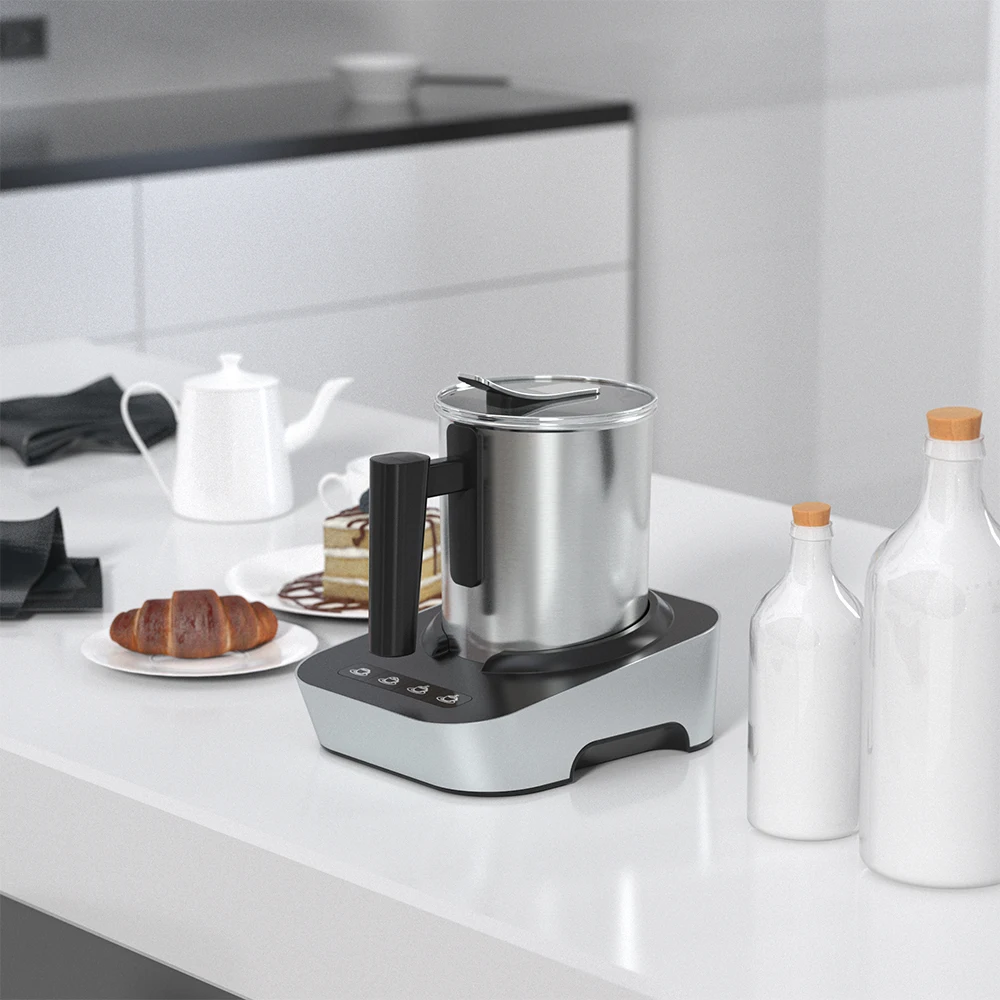 Automatic Hot Cold Frothing NEW Stainless Steel Milk  Temperature Control Electric  Machine For Milk trother