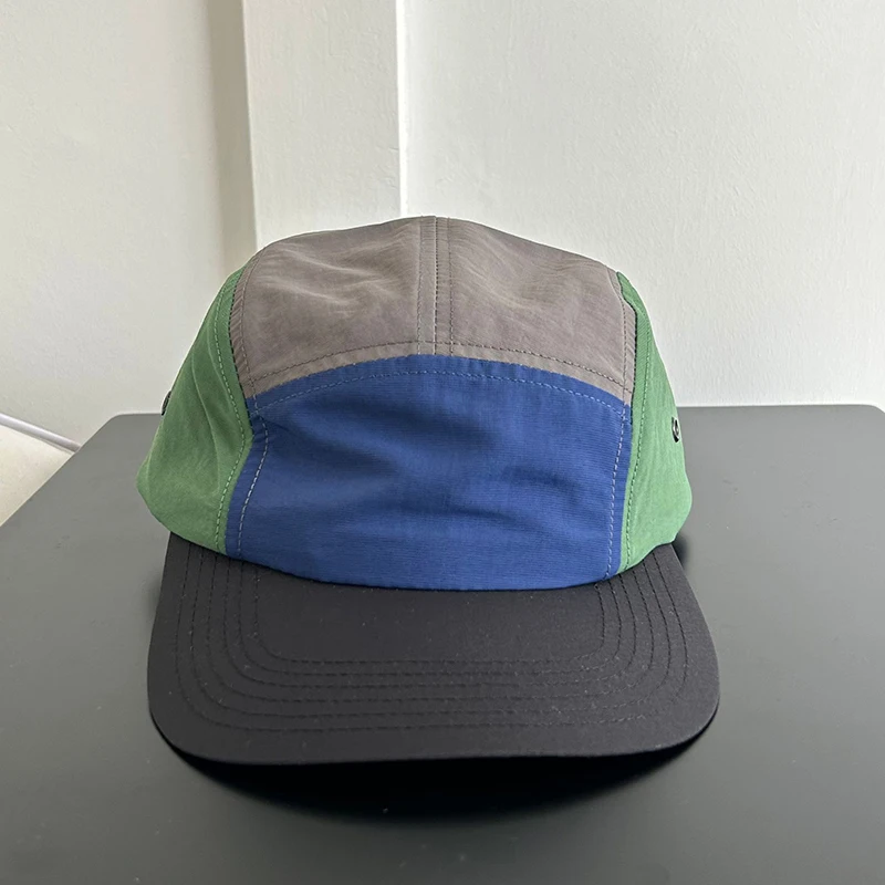Hot Sale Custom Printing Logo Waterproof Camper Cap 100% Polyester Soft Leisure Sport Hat For Men