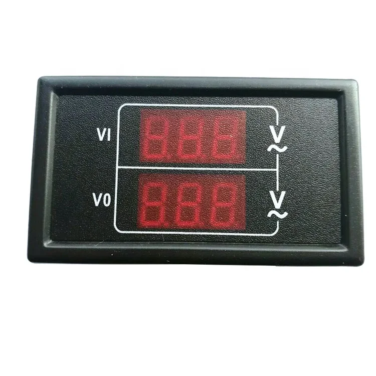 Светодиодный двойной дисплей 85DM2SR-500V AC Цифровой вольтметр с автономным питанием