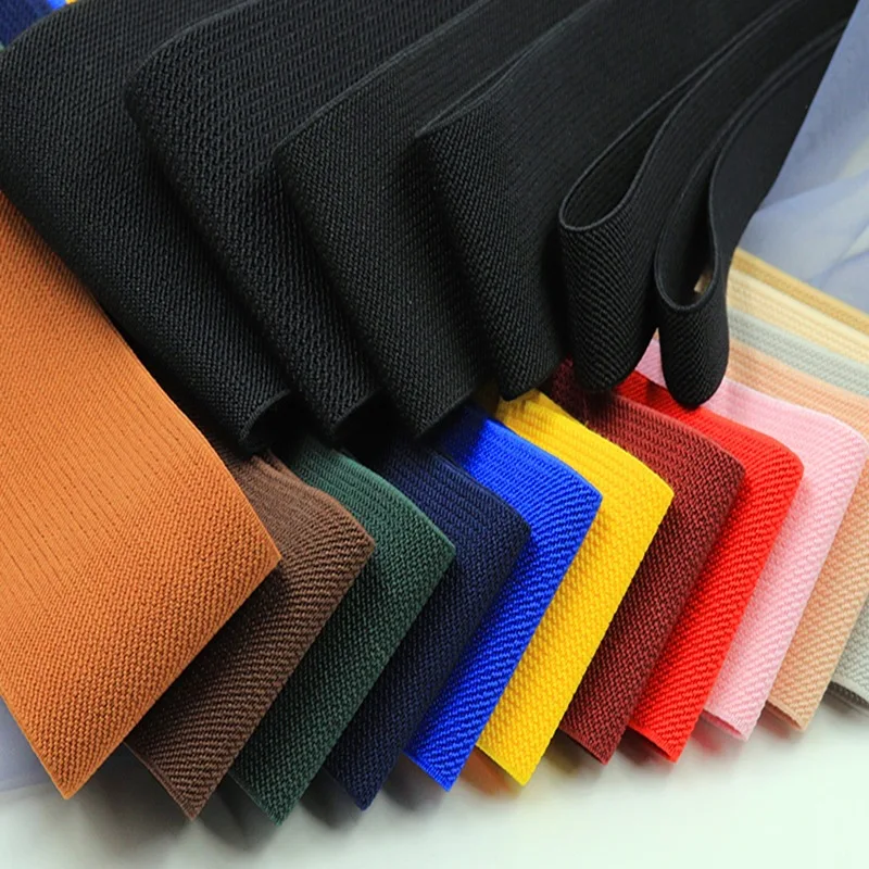 Wholesale Soft Wide Elastic Customized Waistband Knit Elastic Bands For Garment Underwear Clothes