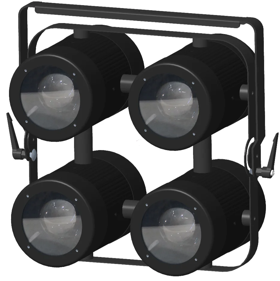 60W LED Par Light 4in1 with manual zoom RGBW wash stage zoom par beam effect lighting DJ professional lights