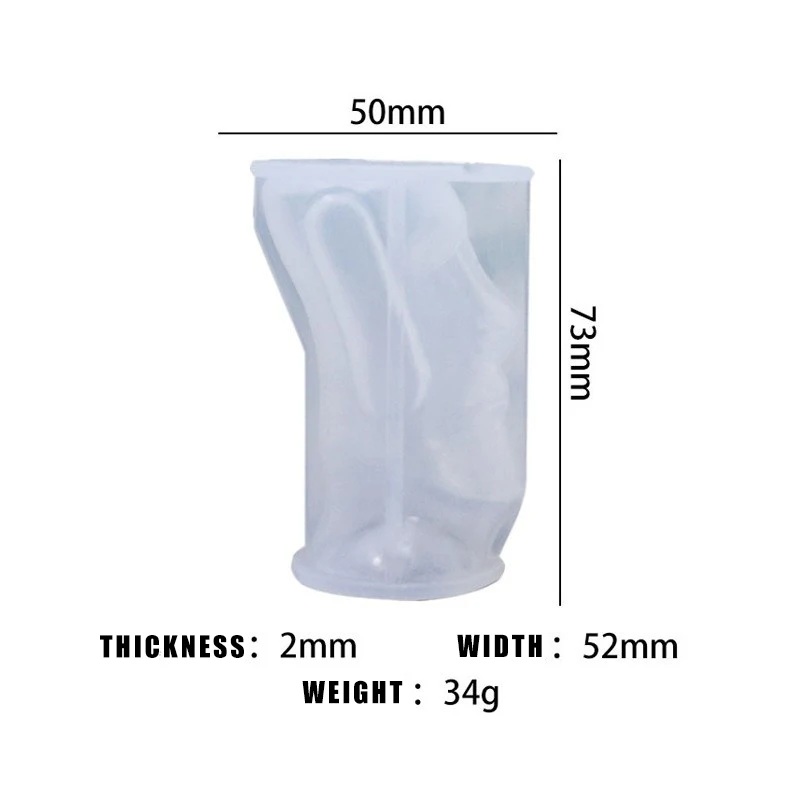 Silicon Mold Candles Epoxy Resin Rubber Baking Cake Candle Soap Ice Molder Silicone Easter Island Giant Molds