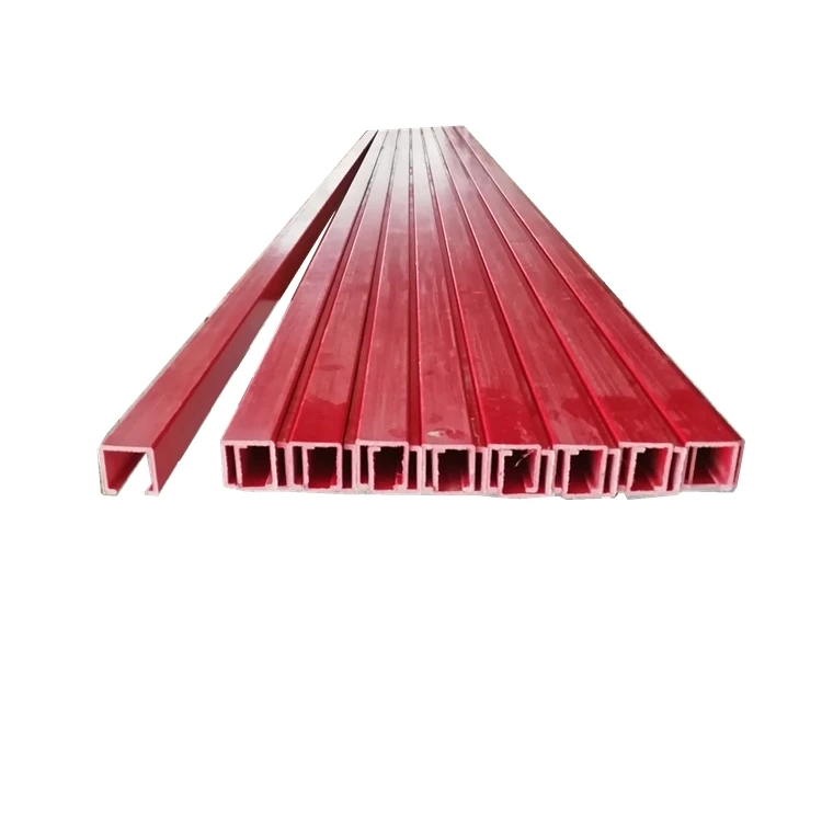 Platform Fiberglass FRP Channel Pultruded FRP/GRP Structural U Shapes