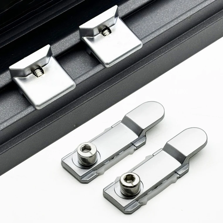 Broken bridge aluminum alloy window lock bar connector door and window fittings lock block