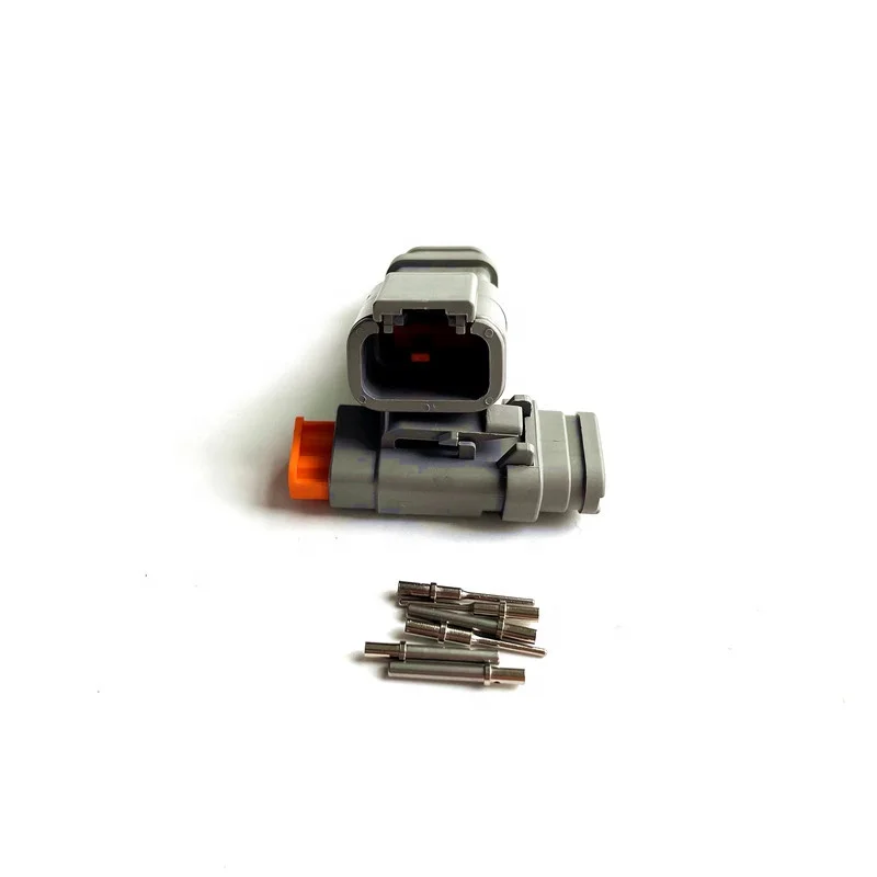 DTM04-3P-E007 1 2 3 4 5 6 8 Pin Deutsch Automobile Plug Terminals Electrical Cable Automotive Wire Auto Connectors DT06-3S-E008