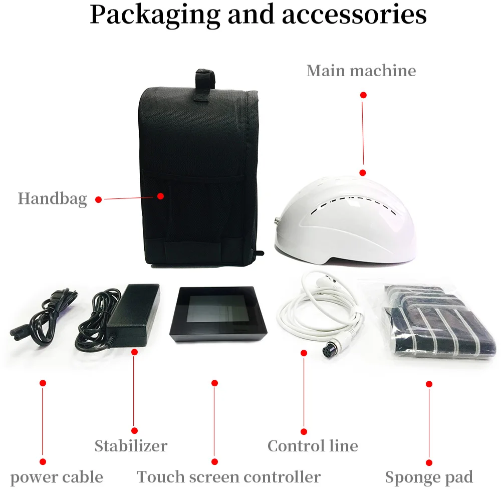 Suyzeko Brain Health Stimulator Parkinson Dementia Healing 810nm Lights Therapy Device Infrared Light Photodynamic Helmet